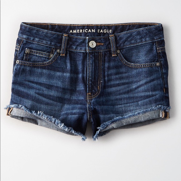 American Eagle Outfitters Pants - American Eagle Denim Tomgirl Cutoff Shorts